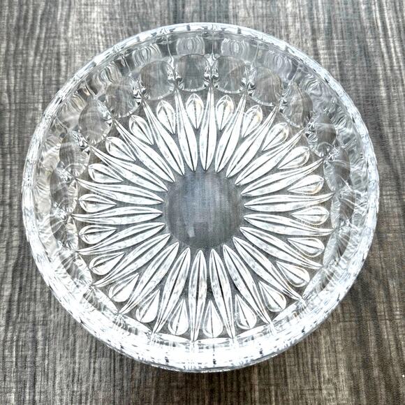 Gorham Althea Collection West Germany Full Lead Crystal 6" Bowl - Picture 2 of 3